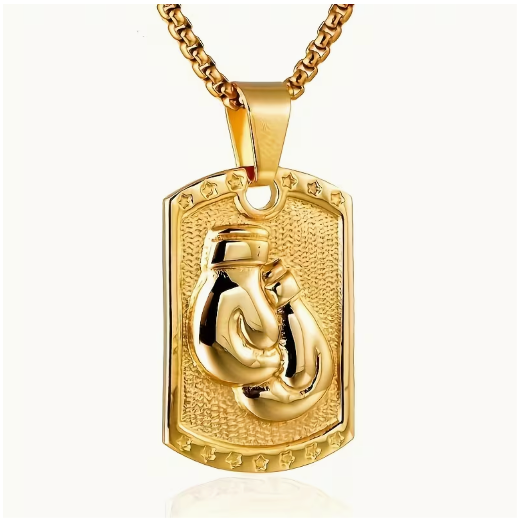 Glove Dog Tag Necklace